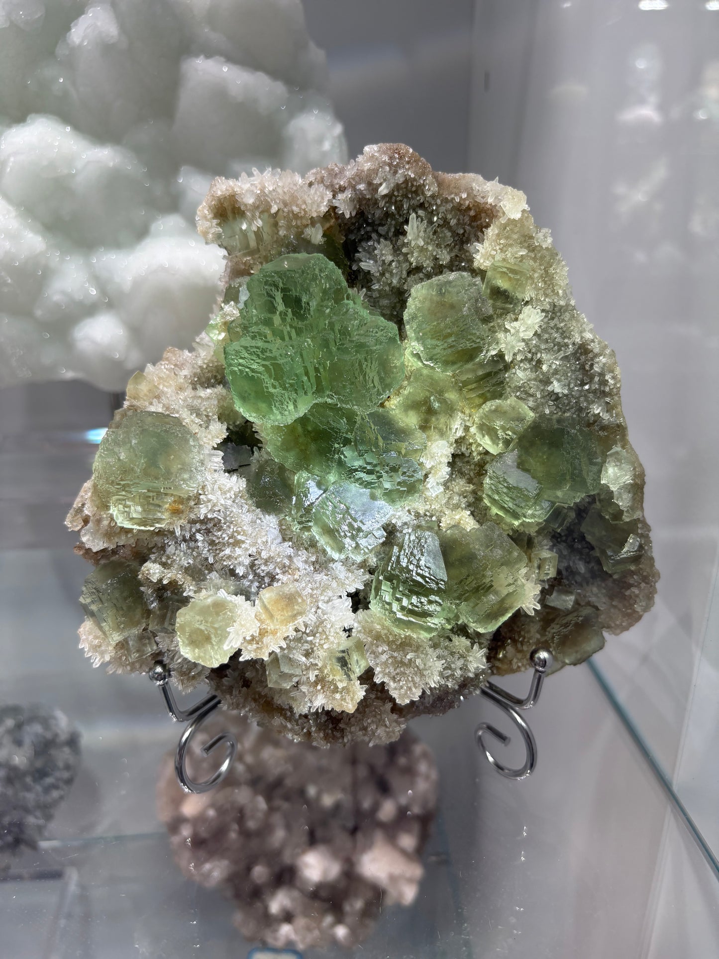 Crystal fluorite specimen